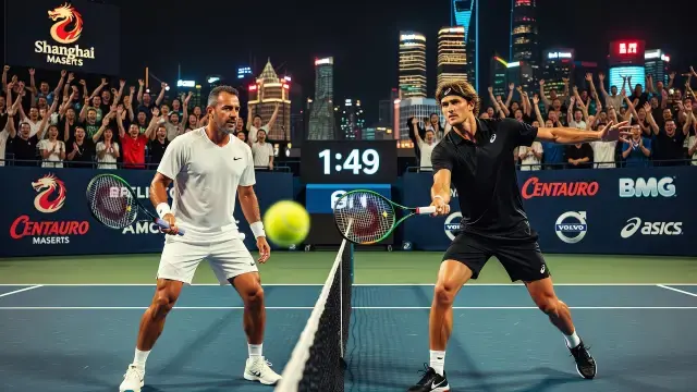 Marcelo Melo y Zverev caen en el debut del Masters 1000 de Shanghái